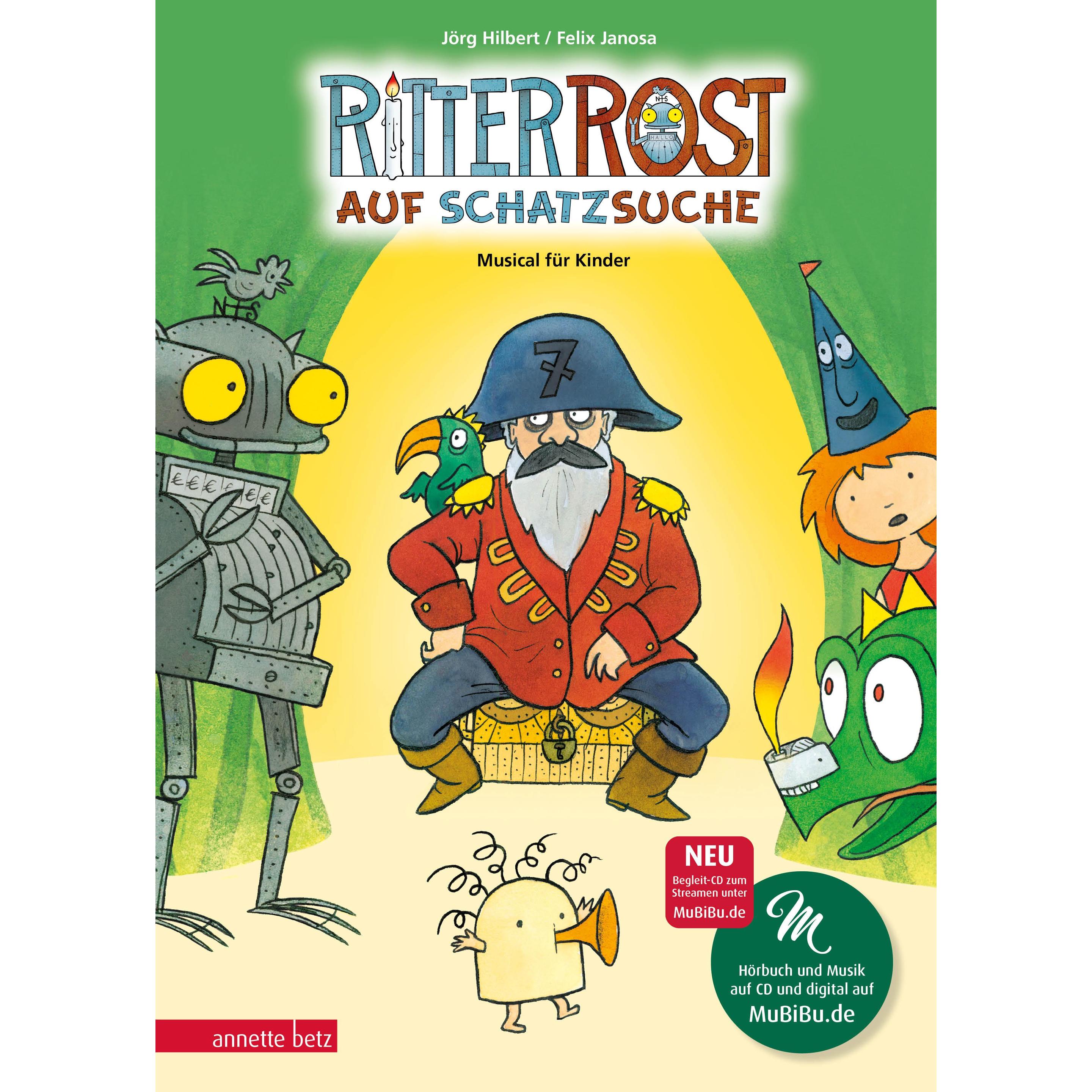 Thumbnail - Ritter Rost 15: Ritter Rost auf Schatzsuche, Hörbücher von Felix Janosa, J�rg Hilbert