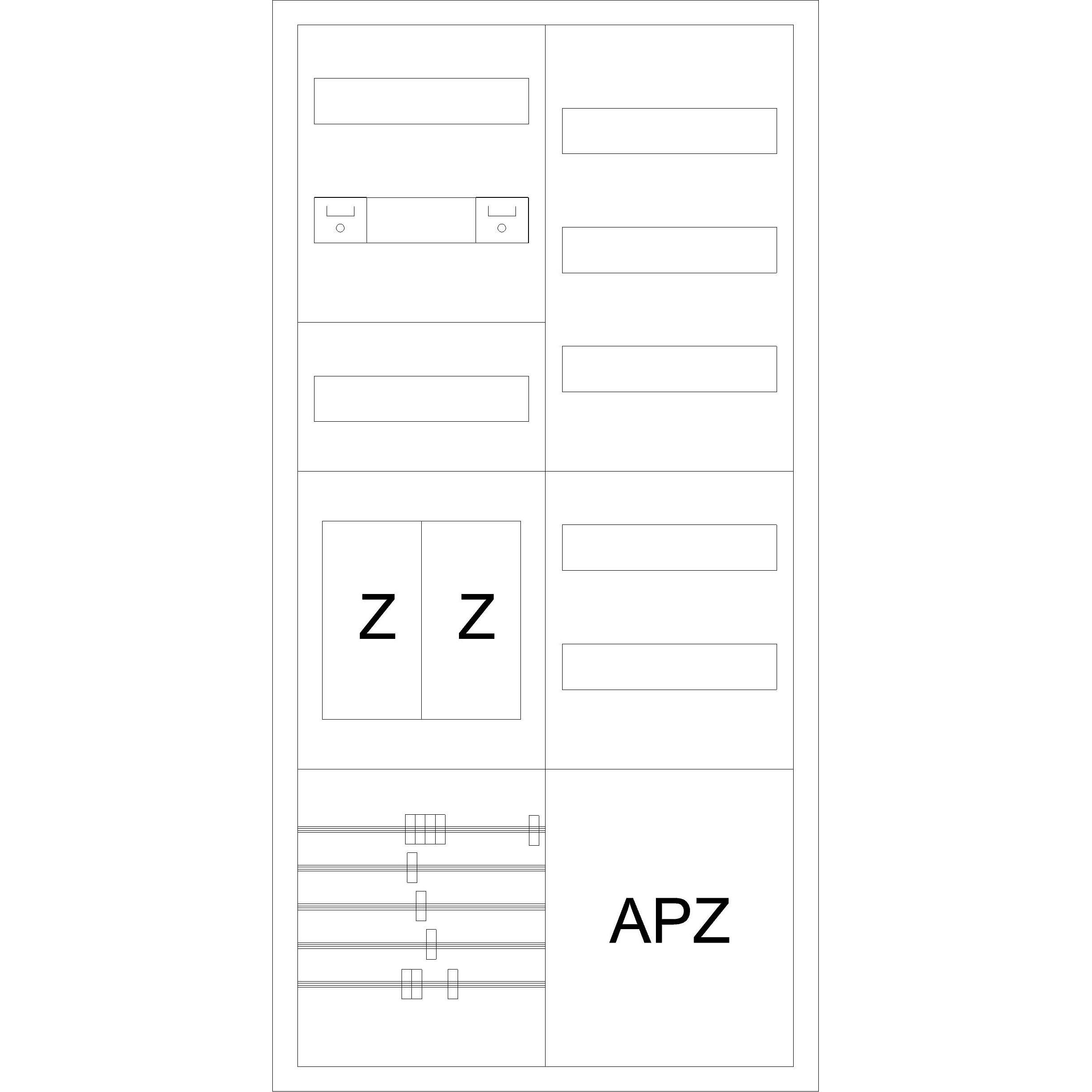 ABN, Verteilerschrank Zubehör, Zählerschrank S27EA220