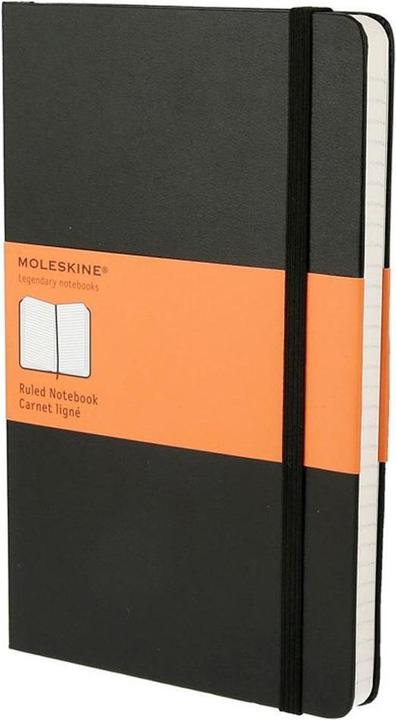 Moleskine Notizbuch Classic Large (A5, Liniert, Harter Einband)