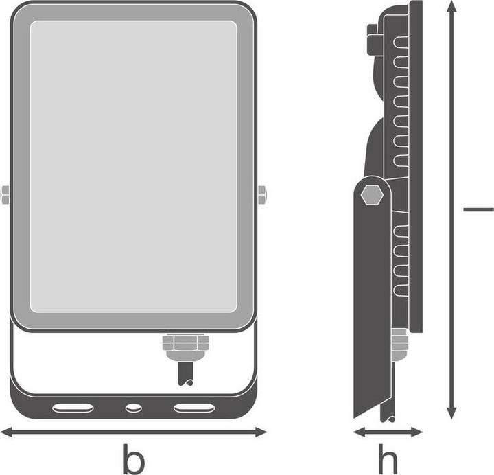 Actual product image Osram Floodlight Essential 20W 3000K 4099854429705 LED-Aussenstrahler 20.00 W Wa (IP65)