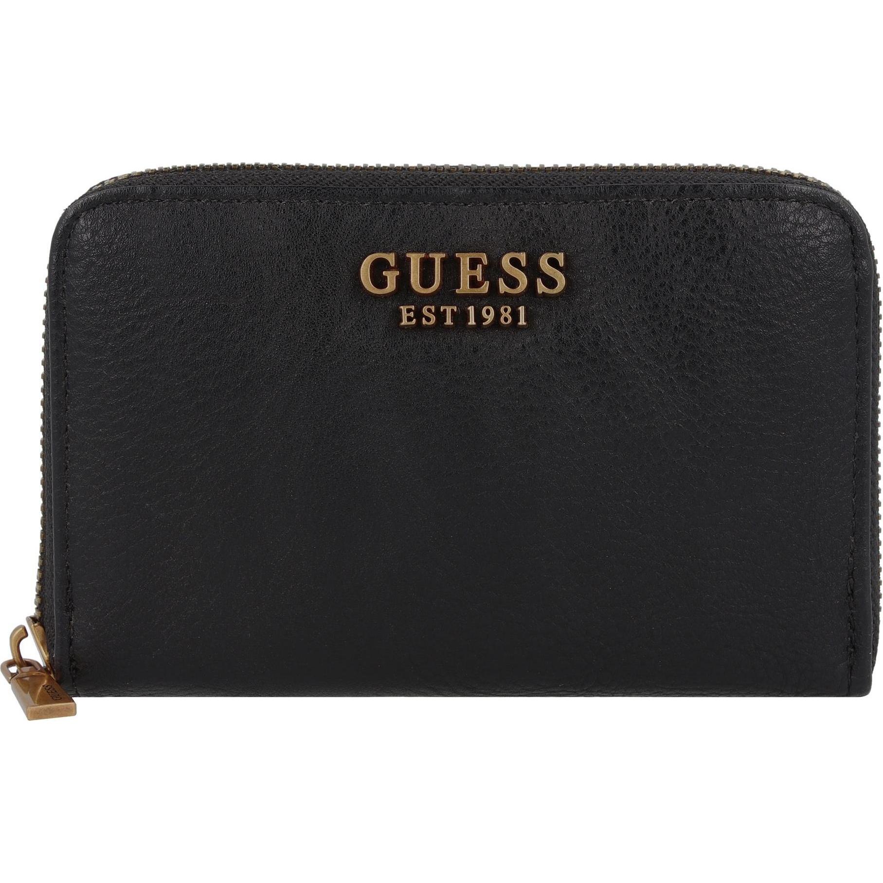 Guess, Donne, Portafoglio, Portafoglio Arja 14 Cm, Nero