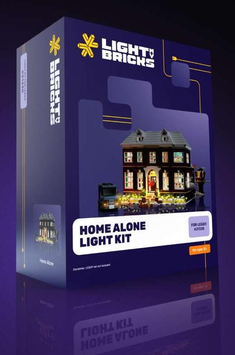 Actual product image Light my bricks LMB 2.0 LED light set for LEGO 21330 Home Alone