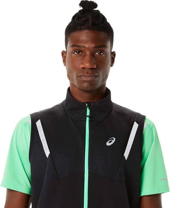 Image du produit ASICS Performance LITE-SHOW VEST Hommes PERF.BLACK HEATHER/P. BLACK (S)