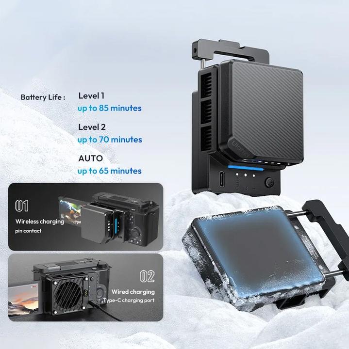 Productafbeelding Ulanzi CU01 Thermostatic Semiconductor Kit (Camera koeler)