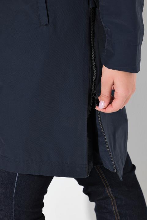Actual product image Ulla Popken Parka, Zipper-Seitenschlitze, Kapuze, Zipptaschen (56)