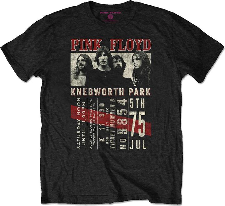 Actual product image Music Brand Knebworth '75 TShirt (L)