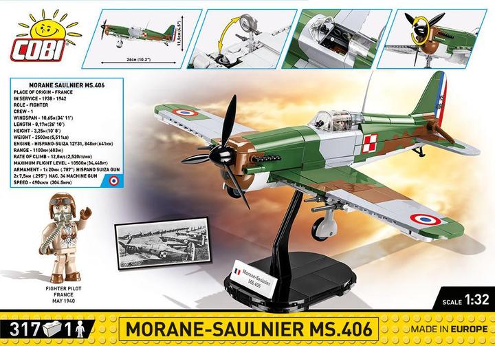 Produktbild Cobi Morane Saulnier MS.406