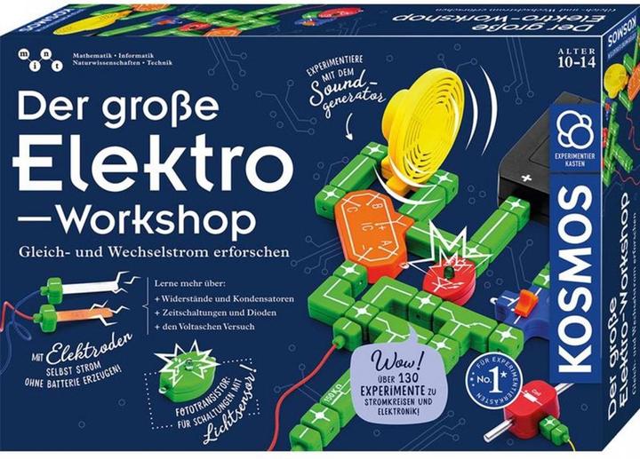 Actual product image Kosmos Experiment kit The great electrical workshop
