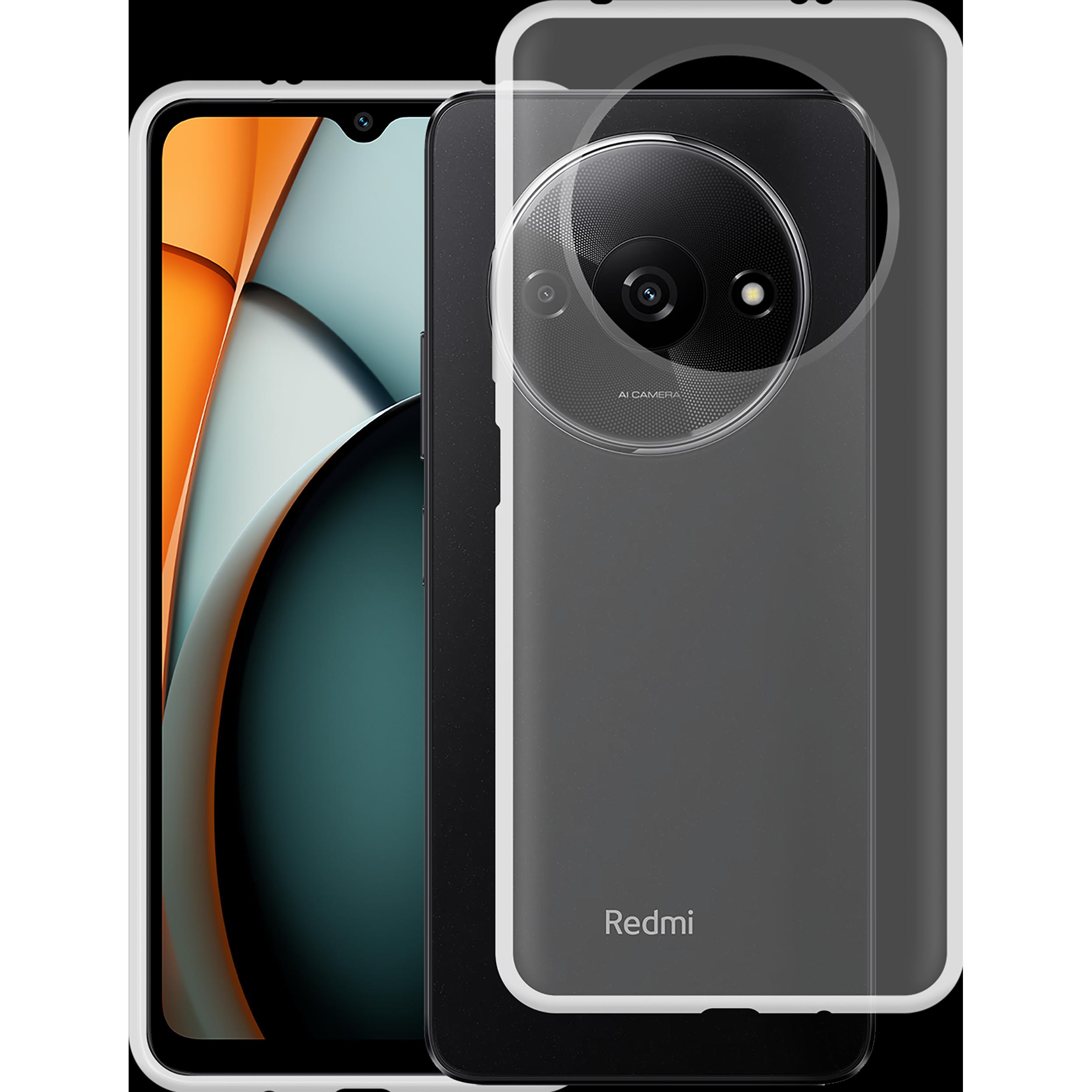Cazy Soft TPU Schutzhülle (Xiaomi Redmi A3), Smartphone Hülle, Transparent
