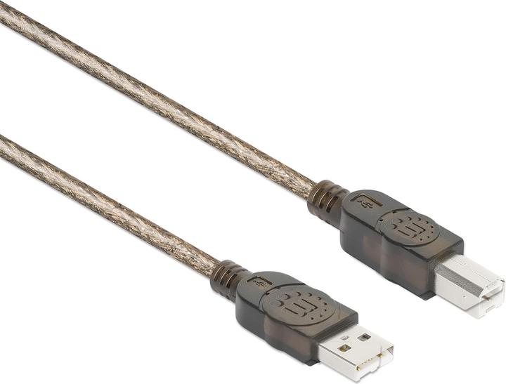 Produktbild Manhattan USB A/USB B, M/M (15 m, USB 2.0)
