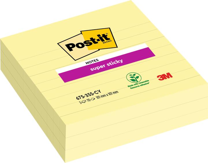 Produktbild Post-it Super Sticky (101 x 101 mm)