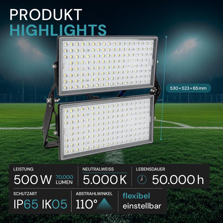 Produktbild Luxula Stadion Fluter (70000 lm, IP65)