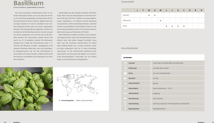 Actual product image Gemüse und Kräuter im Garten (German, Dr. Markus Phlippen, 2019)