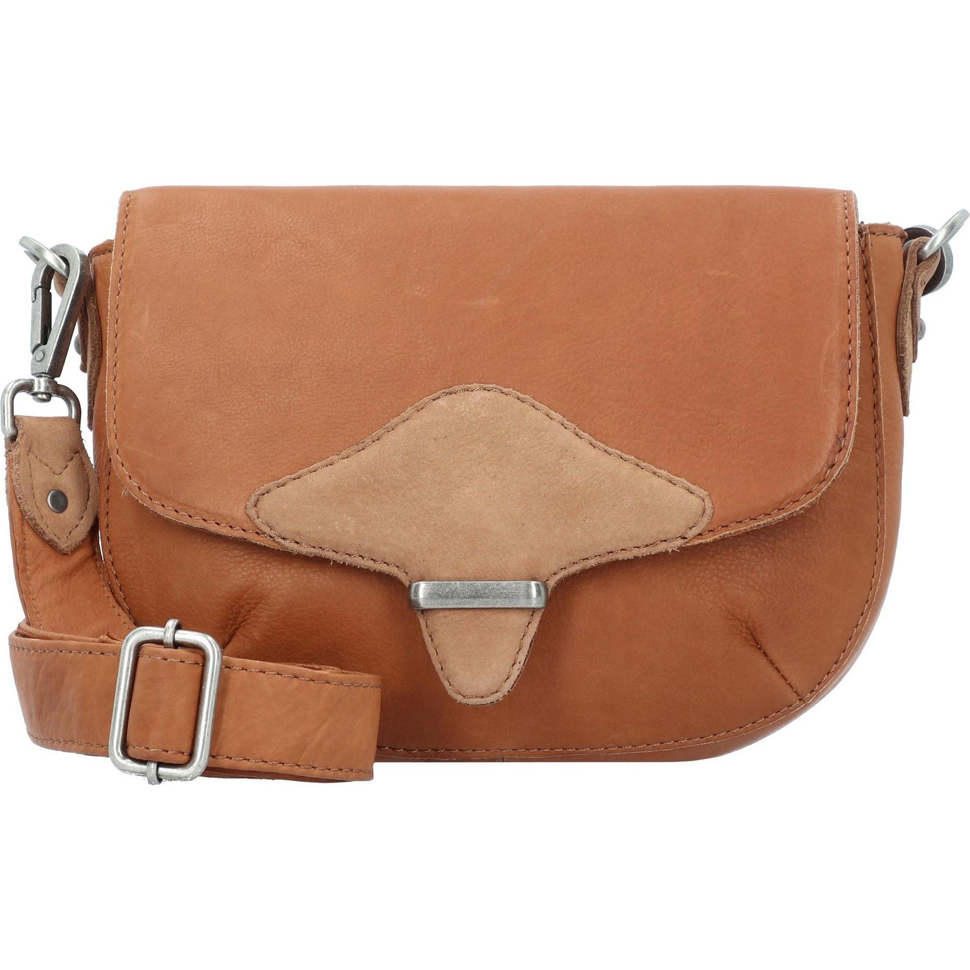 Cowboysbag, Handtasche, Umhängetasche Leder 24 cm, Beige