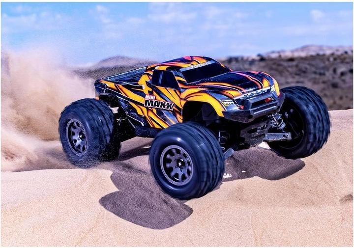 Produktbild Traxxas MINI-MAXX 4WD grün BL-2S Brushless mit Akku und Ladegerät (RTR Ready-to-Run)