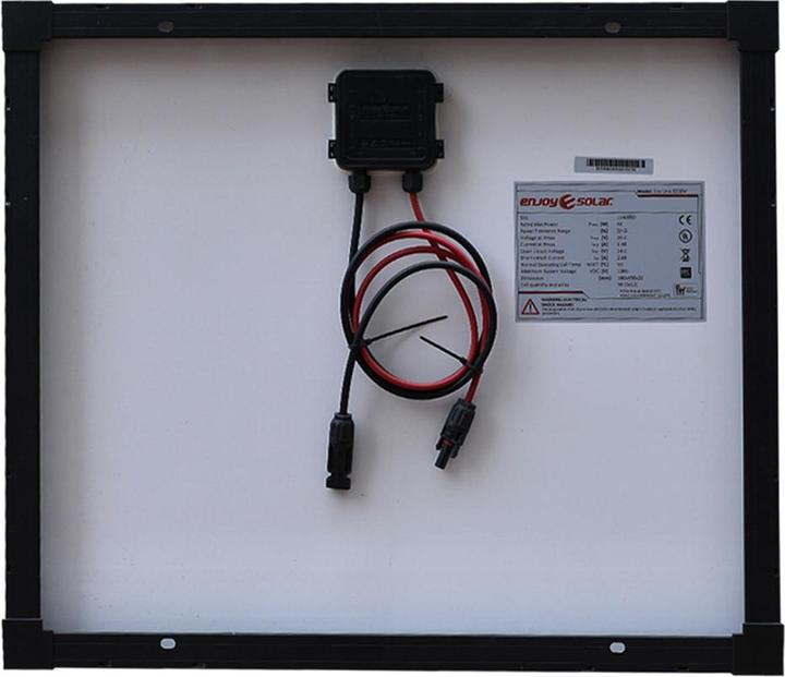 Actual product image Enjoy solar Monokristallines Solarmodul 80W/36V (80 W, 3.90 kg)