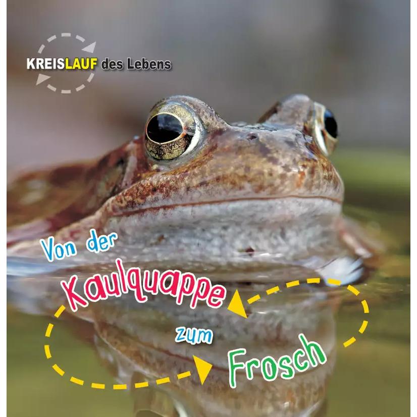 Thumbnail - Von der Kaulquappe zum Frosch, Kinderbücher von Camilla de la Bedoyere