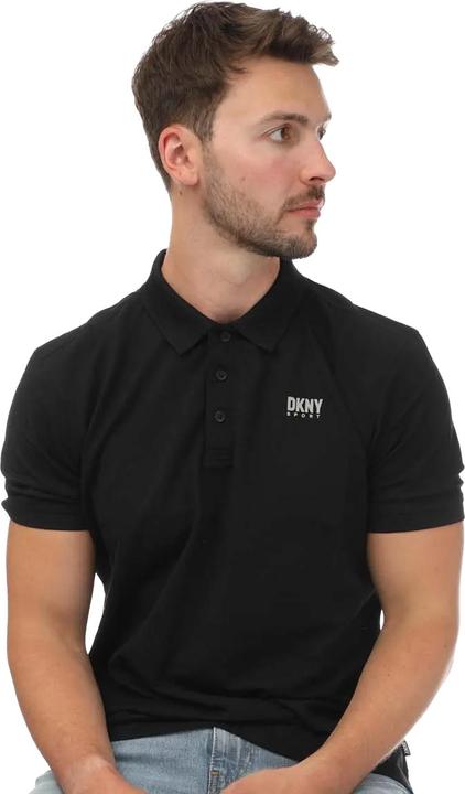 Actual product image DKNY Unisex Adult Tonal Logo Polo Shirt (L)