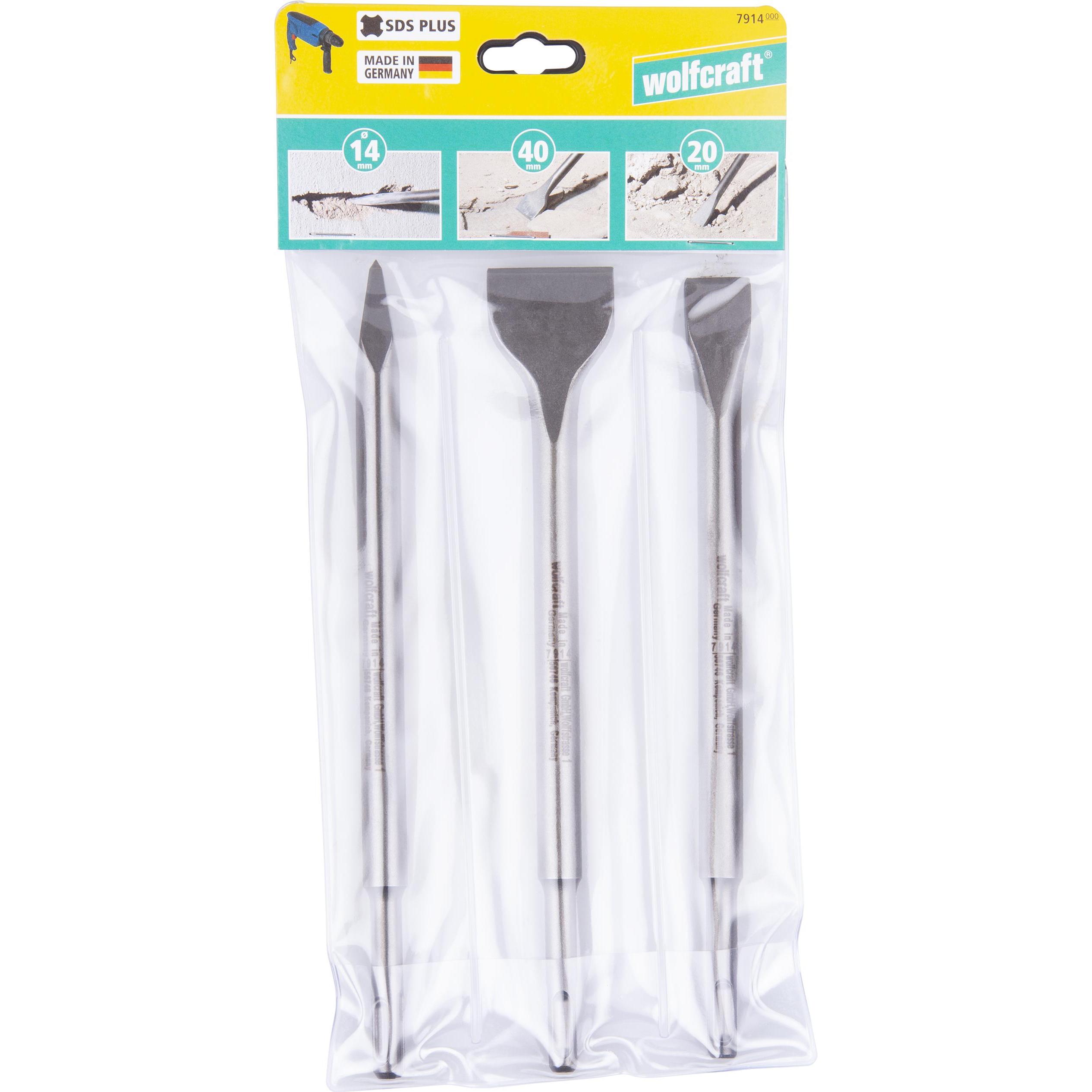 Thumbnail - wolfcraft, Meissel, 1 Meissel-Set (20 mm)
