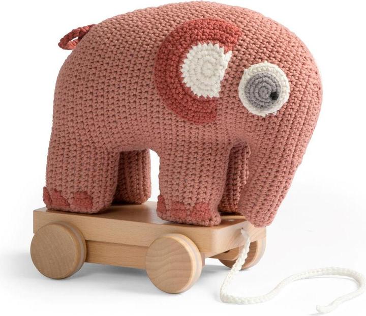 Actual product image Sebra Crochet tracing animal Fanto flowers