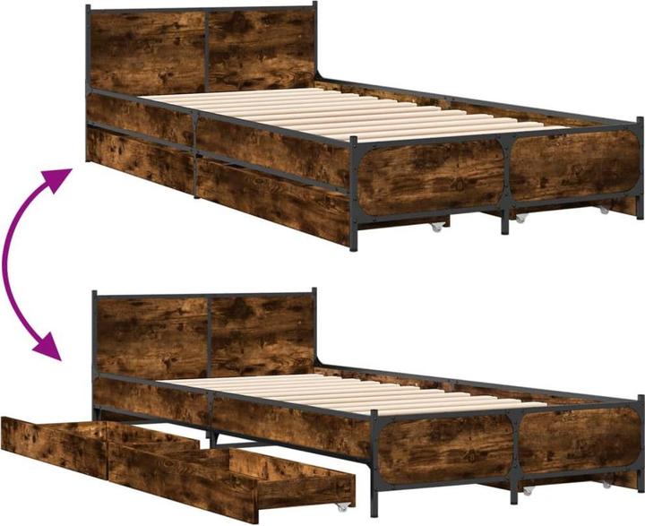 Image du produit vidaXL Bettgestell (75 x 190 cm)