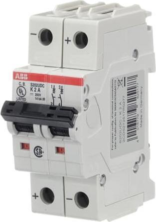 Immagine prodotto ABB S202UDC-K2 Interruttore automatico K-Char., 14 2CDS272517R0277