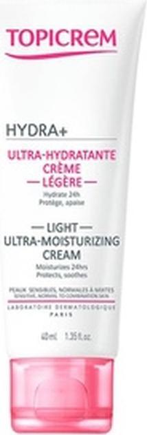 Produktbild Topicrem HYDRA+ Light Moisturizing Radiance Cream (40 ml, Tagescreme)