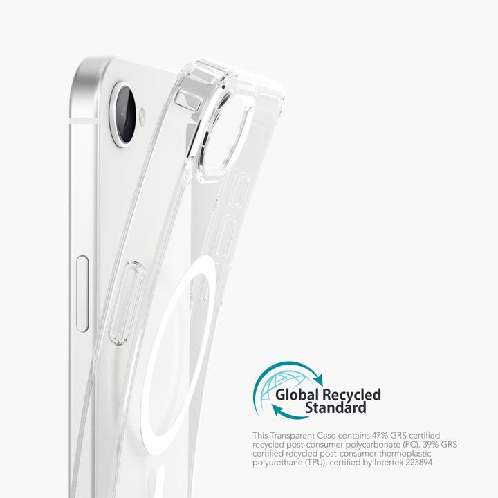 Image du produit Vonmählen Back Cover Transparent iPhone 16e White, Grundfarbe (Apple iPhone 16e)