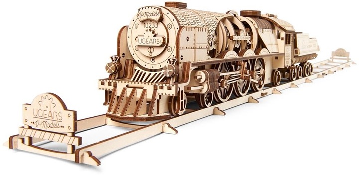 Lokomotive V-Express mit Wagon