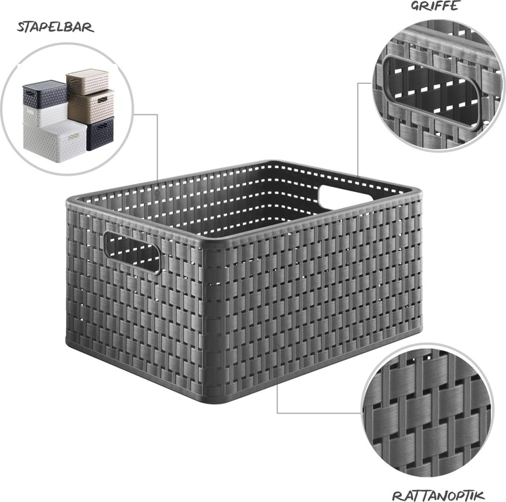 Produktbild Rotho Country (1 x, 36.8 x 27.8 x 19.1 cm)