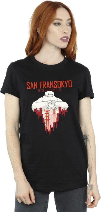 Produktbild Disney Big Hero 6 Baymax San Fransokyo Heart TShirt (M)