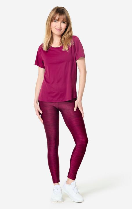 Actual product image Domyos T-Shirt - 120 bordeaux (XXL)