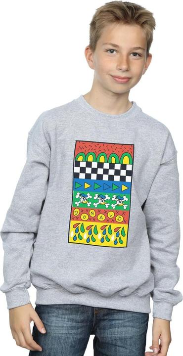 Produktbild Disney Donald Duck Vintage Pattern Sweatshirt Jungen (152, 158)