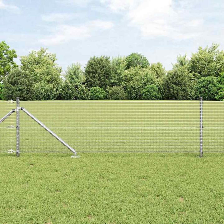 Produktbild VidaXL Verzinkter Zaun