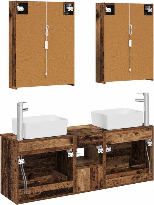 Produktbild vidaXL Badezimmermöbel-Set