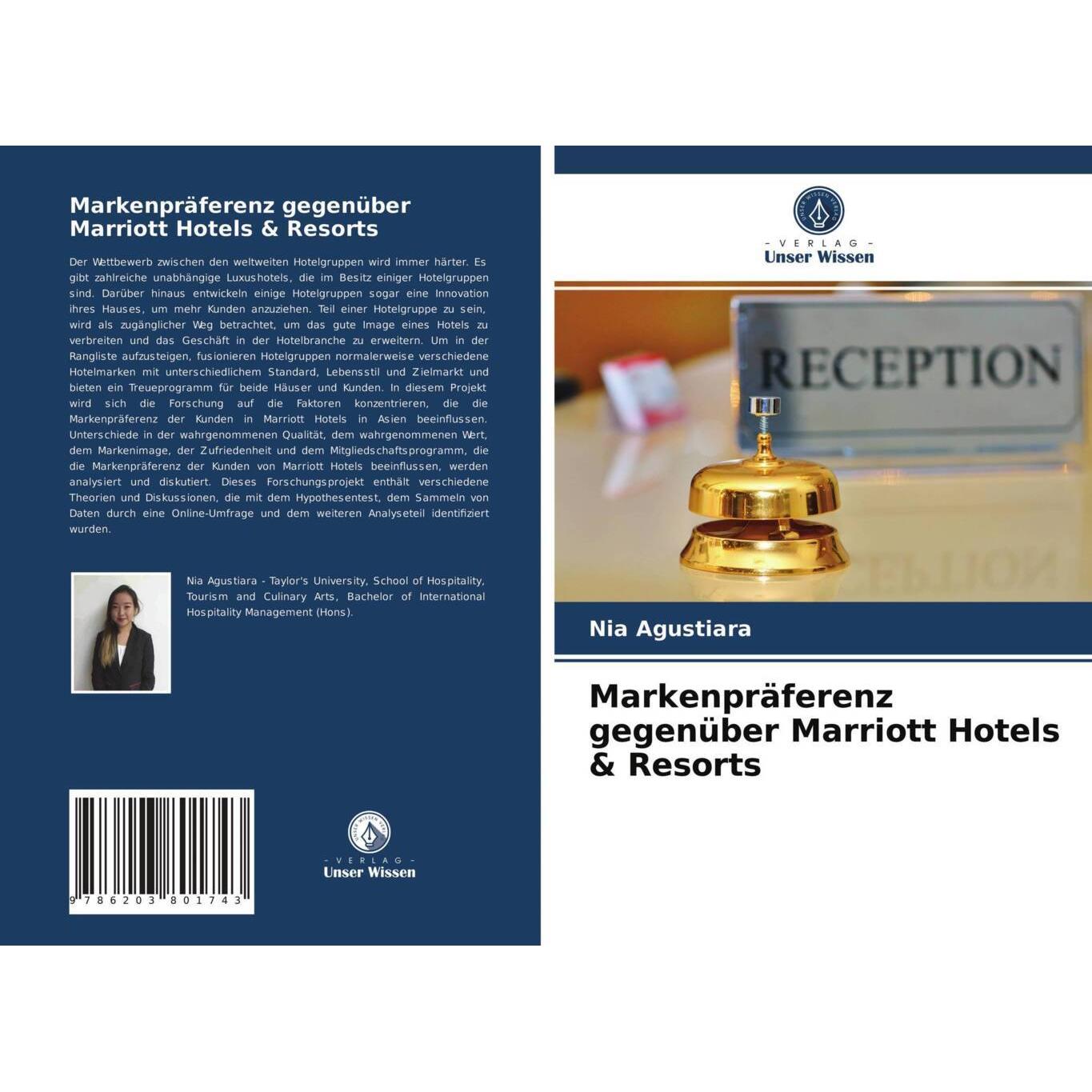 Markenpräferenz gegenüber Marriott Hotels & Resorts, Fachbücher von Nia Agustiara