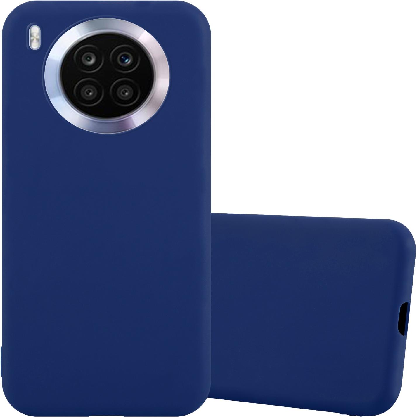 Cadorabo TPU Candy Hülle für Honor 50 LITE (Honor 50 Lite), Smartphone Hülle, Blau