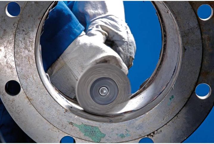 Produktbild Pferd Rundbürste Schaft ungezopft RBU INOX 020