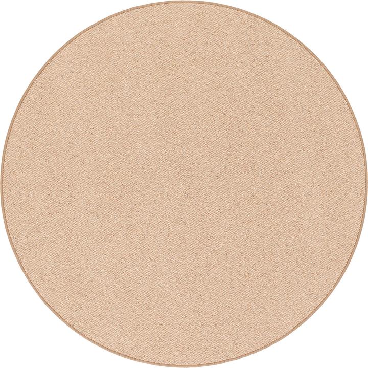Actual product image Berber Nature Carpet Wool Round (100 x 100 cm)