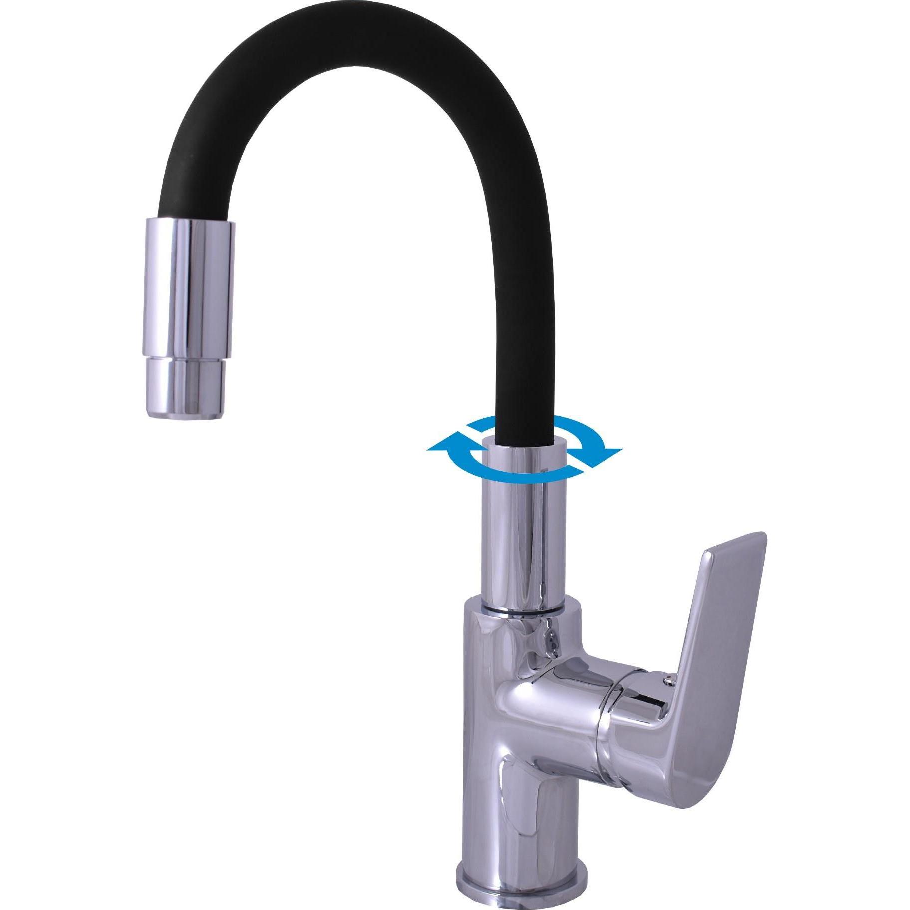 Domoletti, Rubinetteria per bagno, MISCELATORE A LEVA PER LAVABO DCO119.5/15