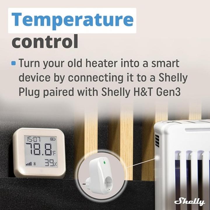 Produktbild Shelly H&T Gen 3 Ivory