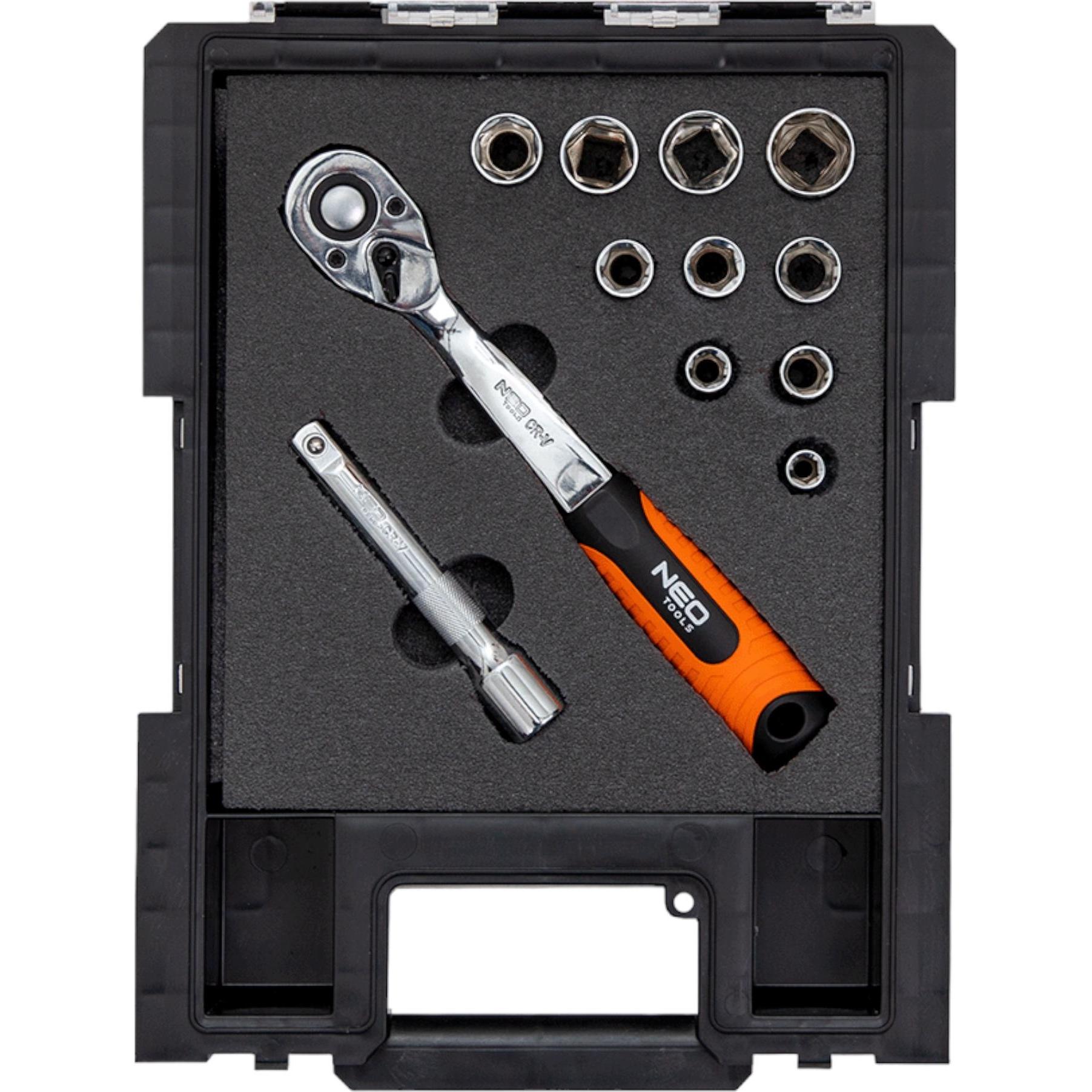 Qbrick, Zubehör Werkzeugaufbewahrung, System ONE Organizer M MFI stapelbar 365 x 265 x 77 mm 2,5 l IP66 mit Schaumstoffe...