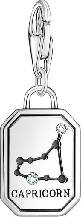 Image du produit Thomas Sabo Charm pendentif signe astrologique capricorne avec pierres argent (Argent 925)