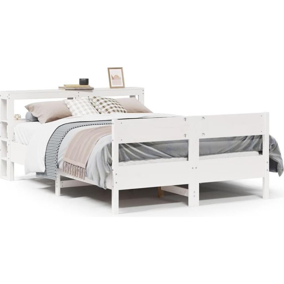 VidaXL, Bett, Bett ohne Matratze (140 x 200 cm)