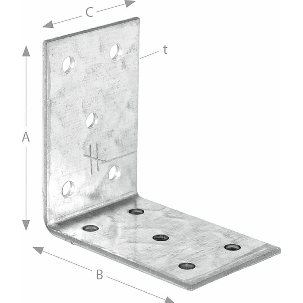 Simpson Sst, Baubeschläge + Holzverbinder, Winkelverbinder (Winkelverbinder, 1 Stk.)