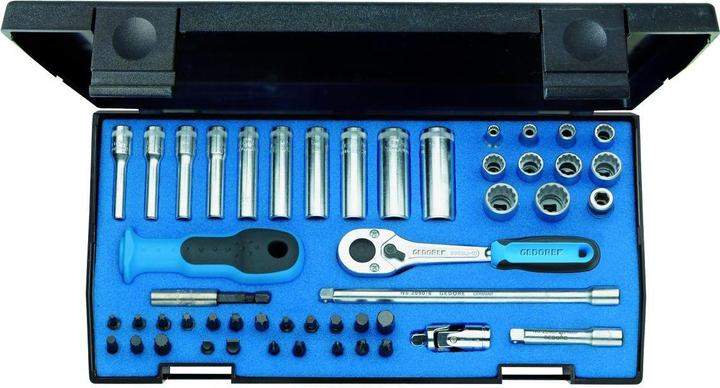 Produktbild Gedore 20 LMU-10 Steckschlüssel-Satz 1/4" UD-IN-IS-PH-PZ-TX-XZN (13 mm, 9 mm, 11 mm, 5 mm, 4 mm, 7 mm, 8 mm, 4.5 mm, 12 mm, 10 mm, 6 mm)