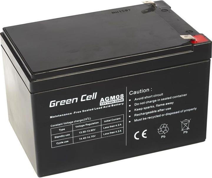 Actual product image GreenCell Battery (12 V, 14 Ah)