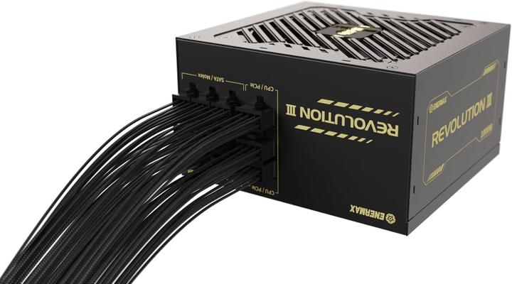 Productafbeelding Enermax Power Supply 650W Revolution3 80+ Gold Black FULLMOD (650 W)