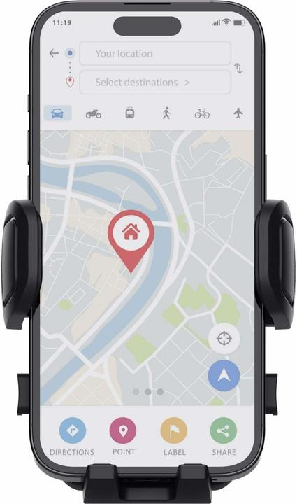 Actual product image Trust Runo Phone Air Vent Car Holder