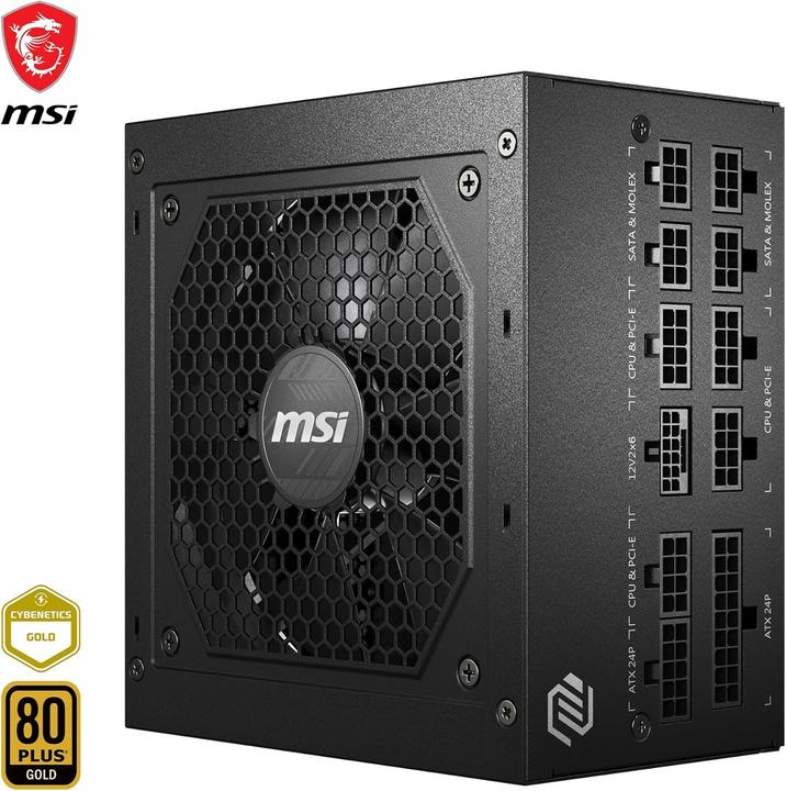Image du produit MSI MAG A850GL PCIE5 (850 W)